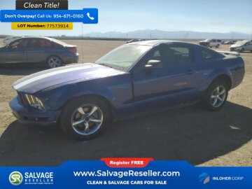 New 2005 Ford Mustang Coupe