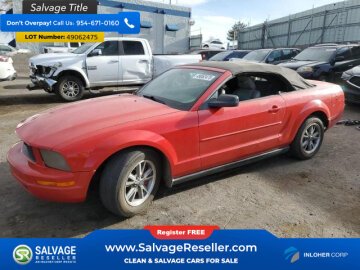 New 2005 Ford Mustang Convertible