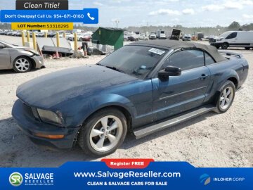 New 2005 Ford Mustang Convertible
