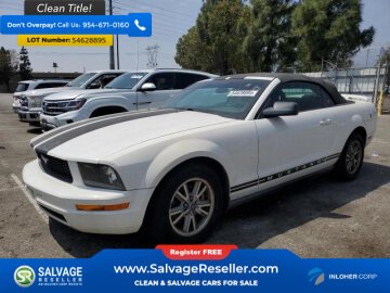 New 2005 Ford Mustang Convertible