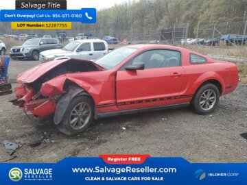 New 2005 Ford Mustang Coupe