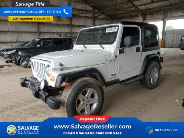 New 2005 Jeep Wrangler 4WD Sport