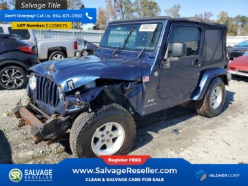 2005 Jeep Wrangler 4WD X