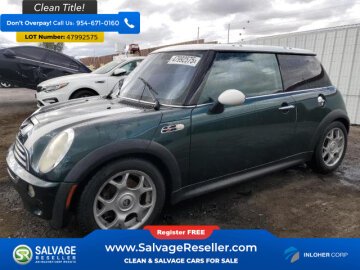 New 2005 MINI Cooper S Hardtop