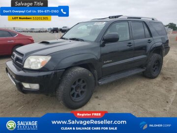 New 2005 Toyota 4Runner 2WD