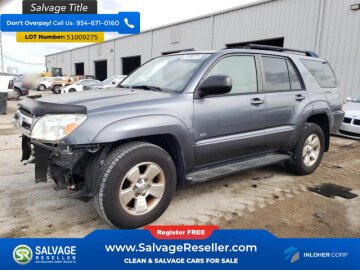 New 2005 Toyota 4Runner 2WD