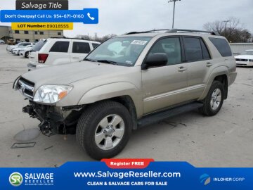 New 2005 Toyota 4Runner 2WD
