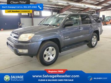 New 2005 Toyota 4Runner 4WD
