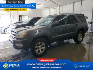 New 2005 Toyota 4Runner 4WD