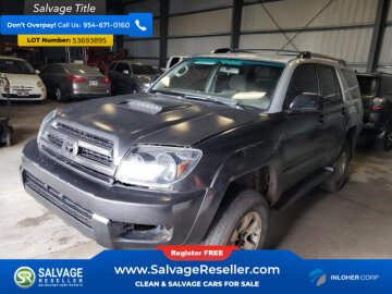 New 2005 Toyota 4Runner 2WD