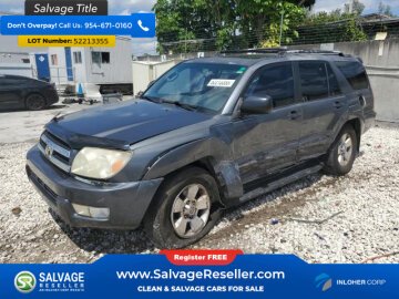 New 2005 Toyota 4Runner 2WD
