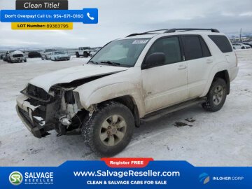 New 2005 Toyota 4Runner 2WD