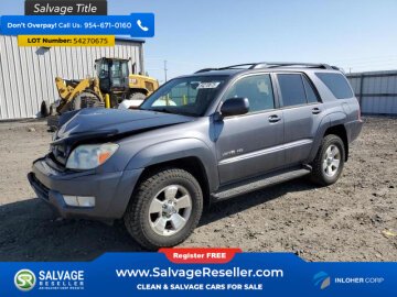 New 2005 Toyota 4Runner 4WD Limited