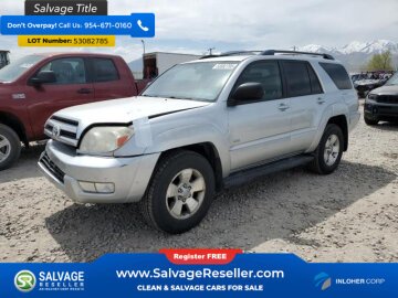 New 2005 Toyota 4Runner 2WD