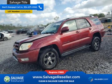 2005 Toyota 4Runner 4WD