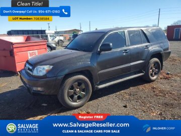 2005 Toyota 4Runner 2WD