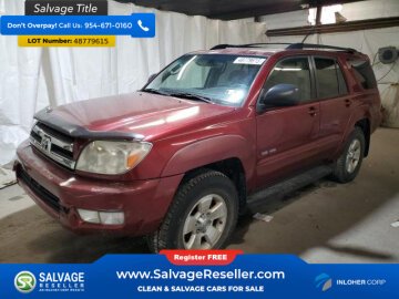 2005 Toyota 4Runner 4WD