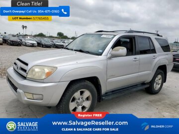 2005 Toyota 4Runner 2WD Limited