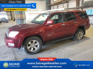 2005 Toyota 4Runner 4WD