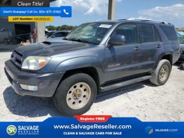 2005 Toyota 4Runner 4WD