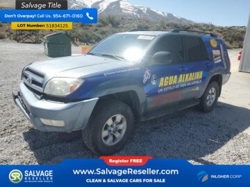 2005 Toyota 4Runner 4WD