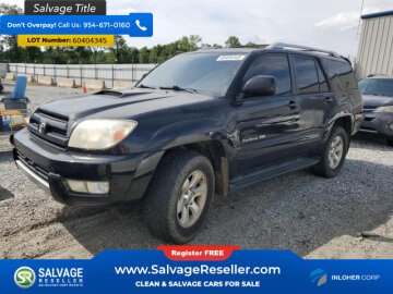 2005 Toyota 4Runner 4WD