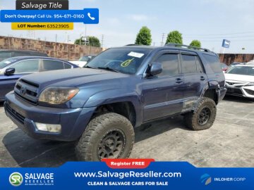 2005 Toyota 4Runner 2WD Limited