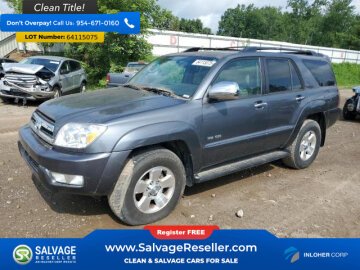 2005 Toyota 4Runner 4WD