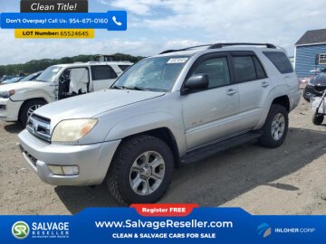 2005 Toyota 4Runner 4WD