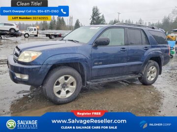 2005 Toyota 4Runner 4WD