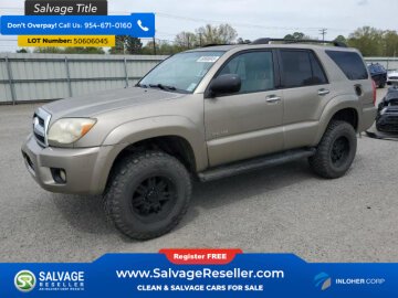 New 2006 Toyota 4Runner 4WD