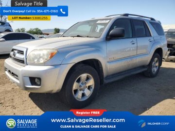 New 2006 Toyota 4Runner 4WD