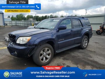 2006 Toyota 4Runner 4WD Limited