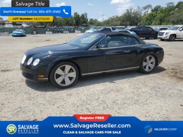 2007 Bentley Continental GTC Convertible