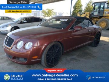 2007 Bentley Continental GTC Convertible