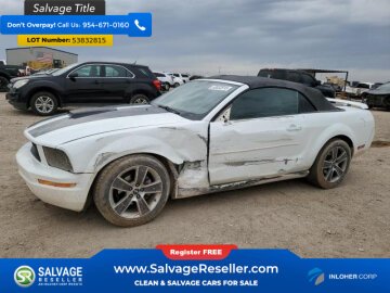 2007 Ford Mustang Convertible