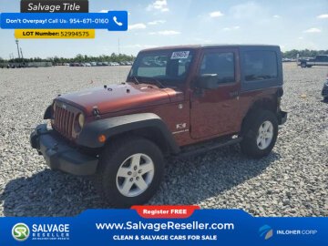 New 2007 Jeep Wrangler 4WD X