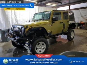2007 Jeep Wrangler 4WD Unlimited X