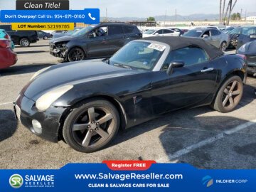 New 2007 Pontiac Solstice Convertible