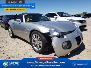 New 2007 Pontiac Solstice GXP Convertible