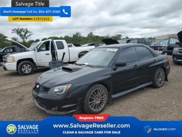 2007 Subaru Impreza WRX Sedan