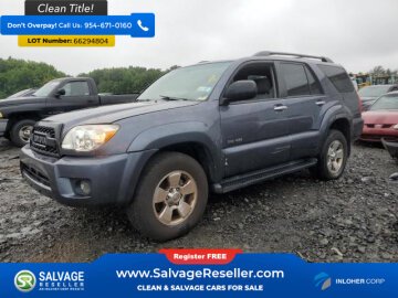 New 2007 Toyota 4Runner 4WD