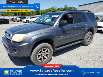New 2007 Toyota 4Runner 4WD