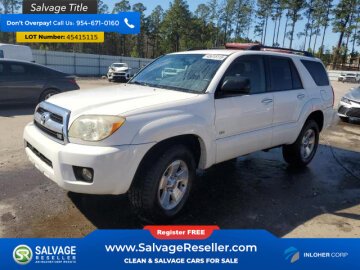 New 2007 Toyota 4Runner 2WD
