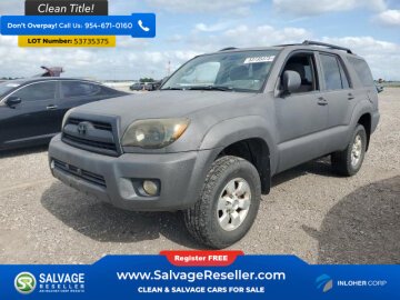 New 2007 Toyota 4Runner 4WD