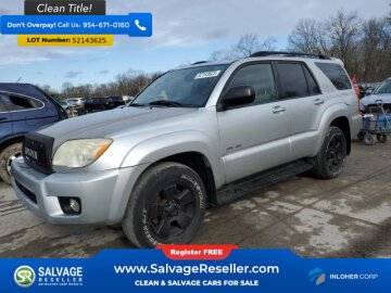 New 2007 Toyota 4Runner 4WD