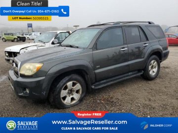 New 2007 Toyota 4Runner 2WD