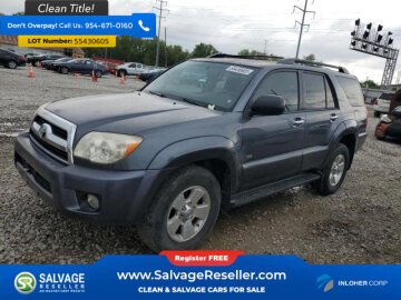 2007 Toyota 4Runner 2WD