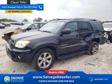 2007 Toyota 4Runner 4WD Limited