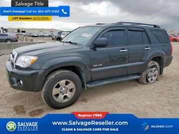 2007 Toyota 4Runner 4WD